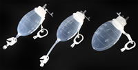 Medical Parts, Liquid Silicone Rubber LSR Parts, Negative Pressure Drainage Balls, 100ml & 200ml