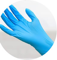 07 Disposable Nitrile Latex Exam Gloves