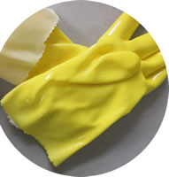 08 Dip Plastic PVC Cotton or Polyester Lining Gloves