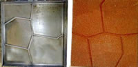 Rubber Granules Application, Rubber Tiles Making Project, 1 Upper Mould 2 Lower Moulds D