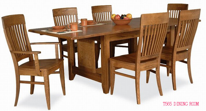 Rubberwood Dining Room Table